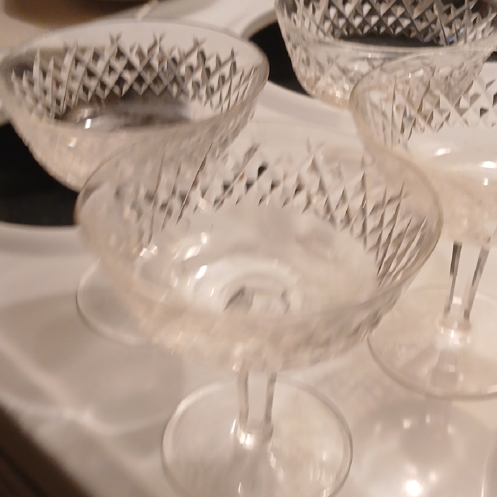 Waterford Glasses, Perfect 4 Of Them Im Moving Need To Declutter Perfect Set